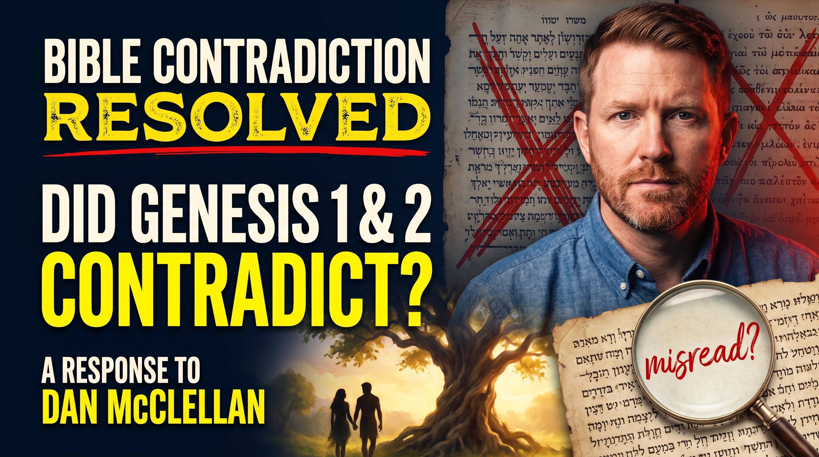 Bible Contradiction Resolved: Did Genesis 1 and Genesis 2 Contradict Each Other on the Order of Creation? A Response to Dan McClellan